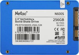 Накопитель SSD Netac NT01N600S-256G-S3X