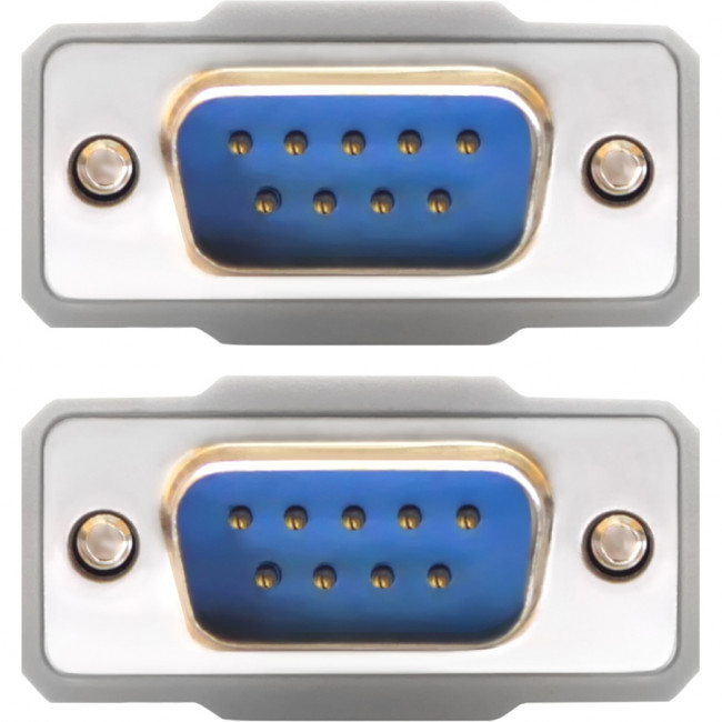 Greenconnect Кабель COM RS-232 порта соединительный 10m GCR-DB9CM2M-10m, 9M / 9M Premium, серый, пластиковый пакет Кабель Greenconnect COM RS-232 9M/RS-232 9M (GCR-DB9CM2M-10m) — для бизнеса и офиса