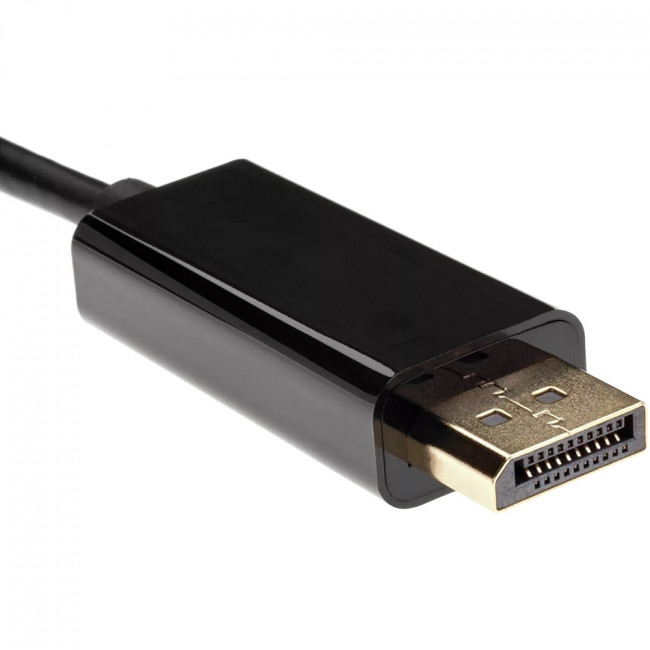 Кабель-адаптер USB 3.1 Type-Cm -->DP(m) 4K@60Hz, 1,8m iOpen (Aopen/Qust) <ACU422MC-1.8M> Кабель-переходник AOpen/Qust USB 3.1 Type C M/DisplayPort M (ACU422MC-1.8M) — для бизнеса и офиса