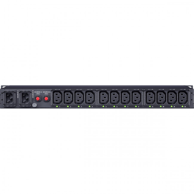 Блок распределения питания CyberPower 1U type 10Amp PDU44004