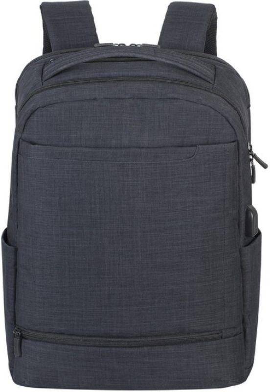 Рюкзак для ноутбука 17.3" Riva 8365 BLACK — для бизнеса и офиса