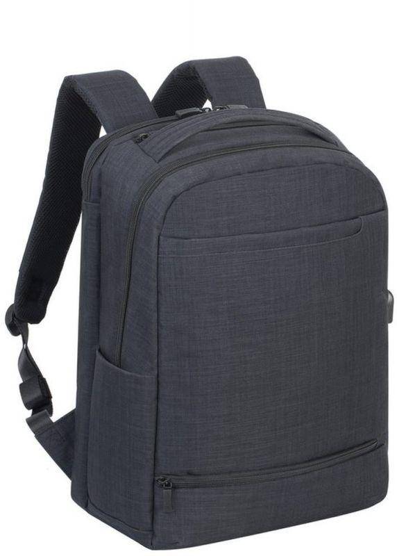 Рюкзак для ноутбука 17.3" Riva 8365 BLACK — для бизнеса и офиса
