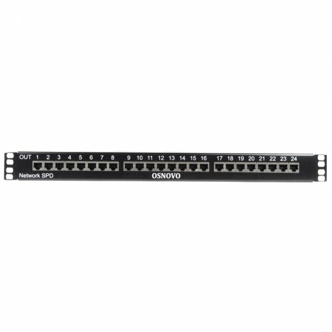 Грозозащита OSNOVO SP-IP24/1000R — для бизнеса и офиса Грозозащита OSNOVO SP-IP24/1000R — для бизнеса и офиса