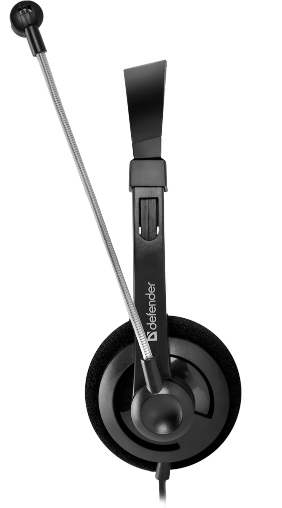 Defender Компьютерная гарнитура Aura 104 черный, кабель 1,8 м Defender Aura 104 — для бизнеса и офиса