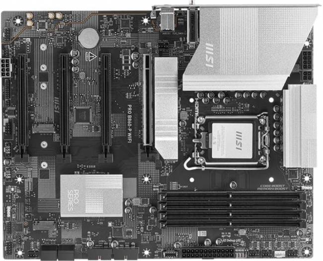 Материнская плата MSI PRO B860-P WIFI — для бизнеса и офиса
