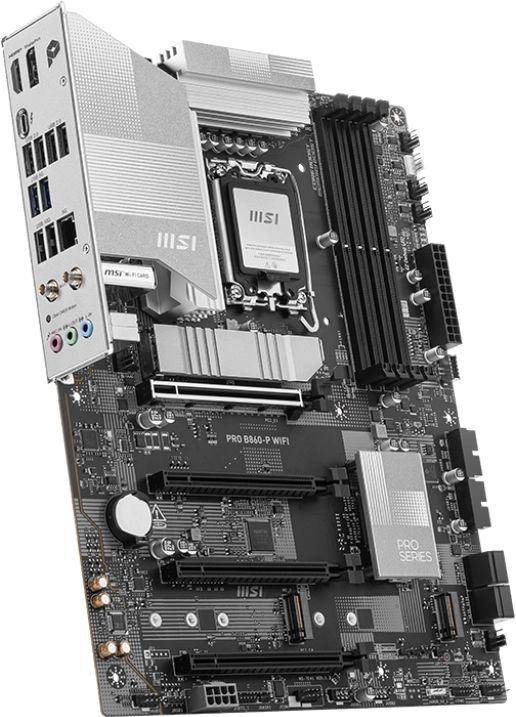 Материнская плата MSI PRO B860-P WIFI — для бизнеса и офиса