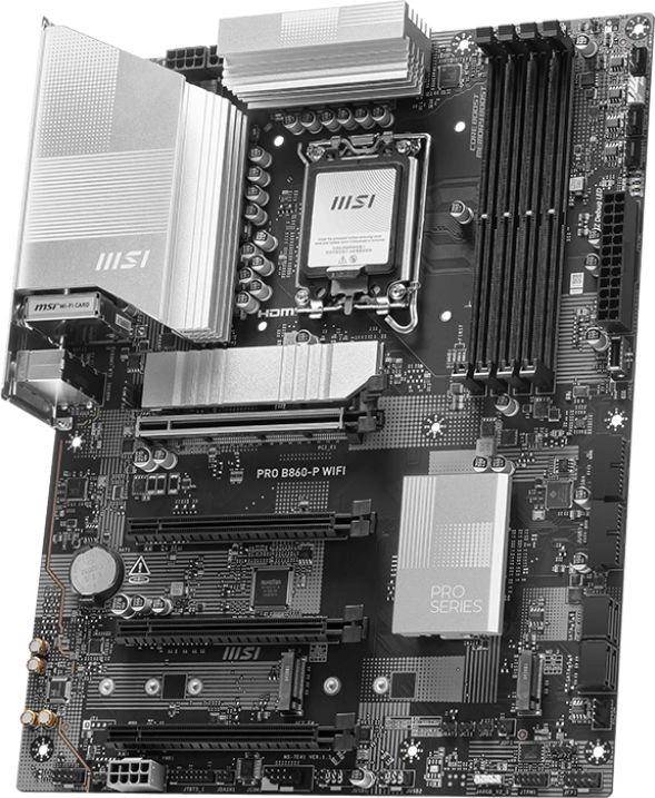Материнская плата MSI PRO B860-P WIFI — для бизнеса и офиса
