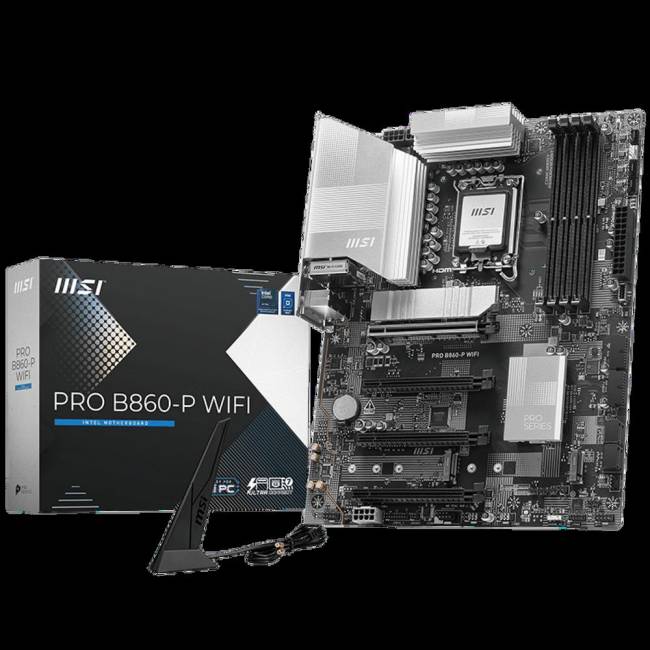 Материнская плата MSI PRO B860-P WIFI — для бизнеса и офиса