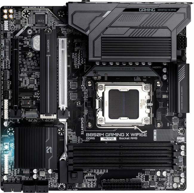 Материнская плата Gigabyte B850M GAMING X WF6E — для бизнеса и офиса