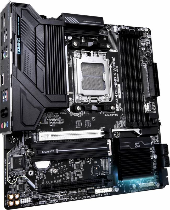 Материнская плата Gigabyte B850M GAMING X WF6E — для бизнеса и офиса