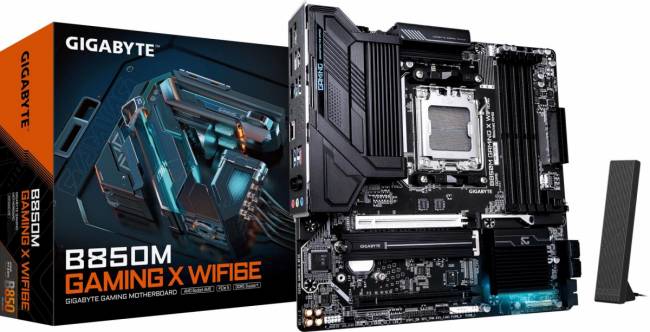 Материнская плата Gigabyte B850M GAMING X WF6E — для бизнеса и офиса