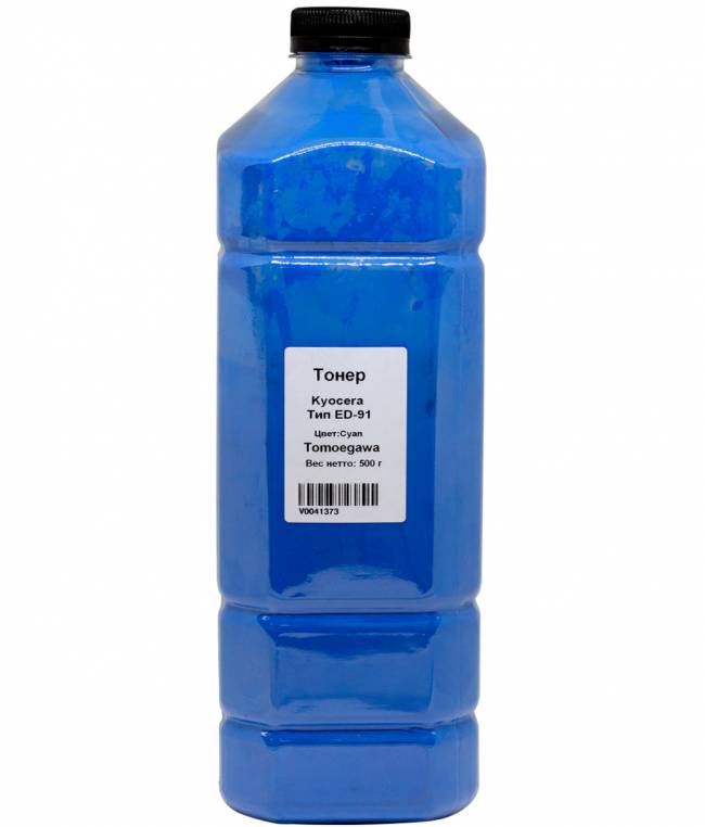 Тонер Tomoegawa для Kyocera, Тип ED-91, С, 500 г, канистра — для бизнеса и офиса