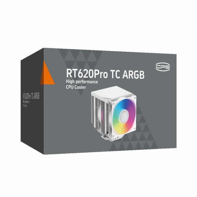 Кулер для процессора PCCooler RT620Pro TC ARGB WH White — для бизнеса и офиса