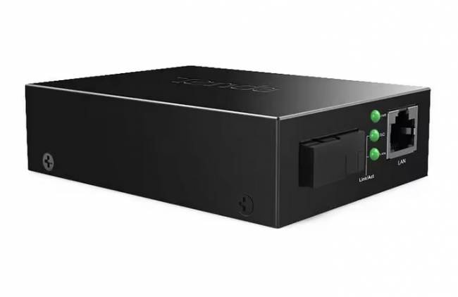 Однорежимный медиаконвертер со скоростью 100 Мбит/с Tenda TFC100A — для бизнеса и офиса Однорежимный медиаконвертер со скоростью 100 Мбит/с Tenda TFC100A — для бизнеса и офиса