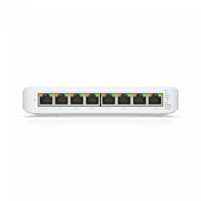 Коммутатор Ubiquiti USW-Lite-8-PoE — для бизнеса и офиса Коммутатор Ubiquiti USW-Lite-8-PoE — для бизнеса и офиса