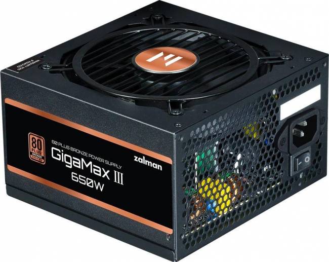 Блок питания Zalman ZM650-GV3 — для бизнеса и офиса