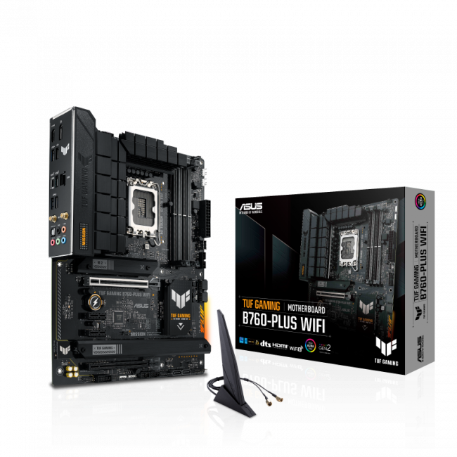 Материнская плата ASUS TUF GAMING B760-PLUS WIFI — для бизнеса и офиса Материнская плата ASUS TUF GAMING B760-PLUS WIFI — для бизнеса и офиса