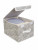 Короб для хранения Короб для хранения Grey Flower 30х40x25