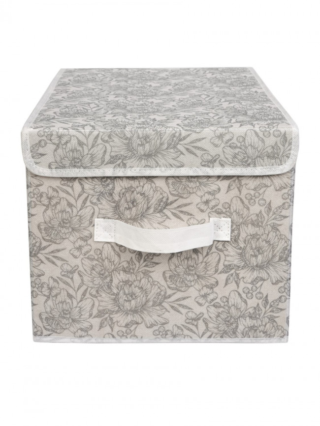 Короб для хранения Короб для хранения Grey Flower 30х40x25