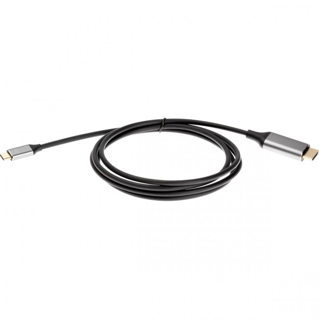 Кабель USB 3.1 Type-Cm --> HDMI A(m) 4K@60Hz,1.8m,Alum,iOpen(Aopen/Qust) <ACU423MC-1.8M> Кабель AOpen USB 3.1 Type-C M/HDMI M (ACU423MC-1.8M) — для бизнеса и офиса