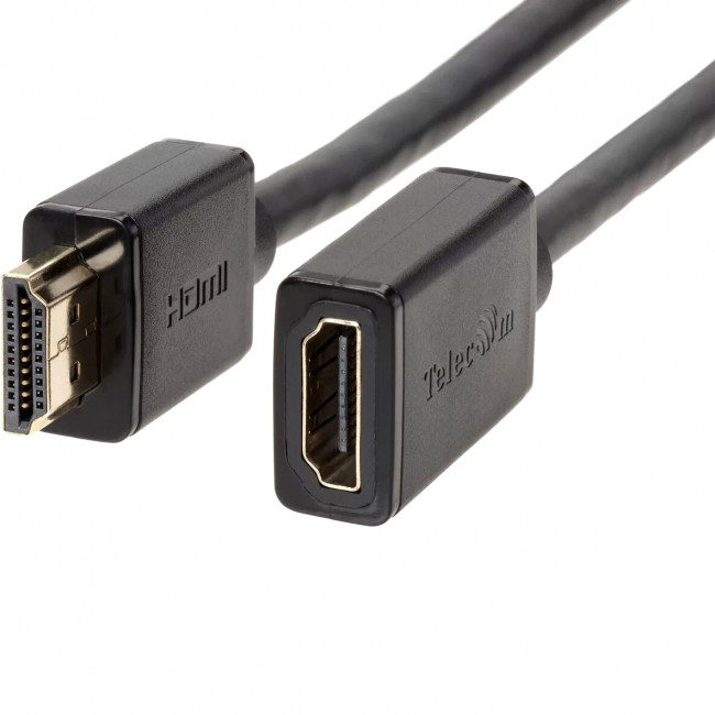 Кабель удлинительный  HDMI-19M---HDMI-19F ver 2.0, 3m, Telecom <TCG-235MF-3M> Telecom TCG235MF-3M