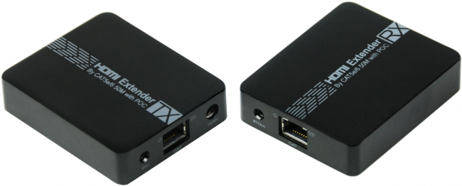 Greenconnect Удлинитель HDMI Full HD +3D+ звук до 60m (передатчик+приемник) + пульт IR GL-VK50ERH Greenconnect HDMI (f) - HDMI (f) 60м — для бизнеса и офиса