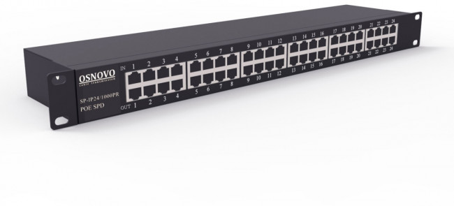 Грозозащита OSNOVO SP-IP24/1000PR — для бизнеса и офиса