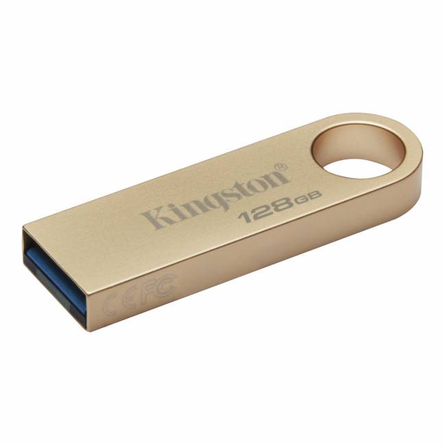 Флэш USB Kingston 128GB 220MB/s Metal USB 3.2 Gen 1 DataTraveler SE9 G3 Kingston DataTraveler SE9 G3 DTSE9G3/128GB — для бизнеса и офиса