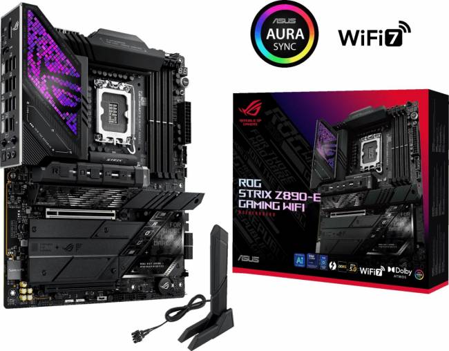 Материнская плата ASUS ROG STRIX Z890-E GAMING WIFI — для бизнеса и офиса