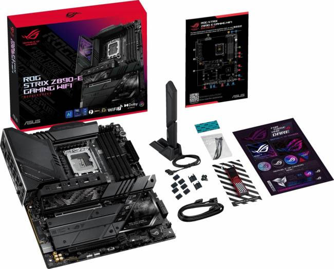 Материнская плата ASUS ROG STRIX Z890-E GAMING WIFI — для бизнеса и офиса