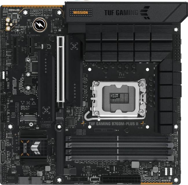 Материнская плата ASUS TUF GAMING B760M-PLUS II — для бизнеса и офиса Материнская плата ASUS TUF GAMING B760M-PLUS II — для бизнеса и офиса