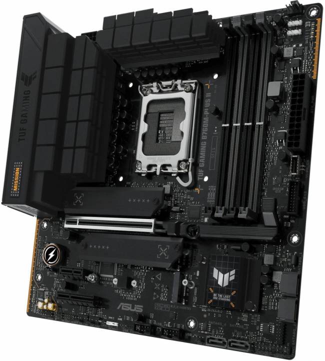 Материнская плата ASUS TUF GAMING B760M-PLUS II — для бизнеса и офиса Материнская плата ASUS TUF GAMING B760M-PLUS II — для бизнеса и офиса