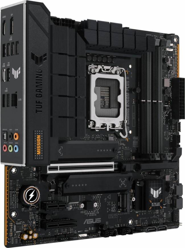 Материнская плата ASUS TUF GAMING B760M-PLUS II — для бизнеса и офиса Материнская плата ASUS TUF GAMING B760M-PLUS II — для бизнеса и офиса