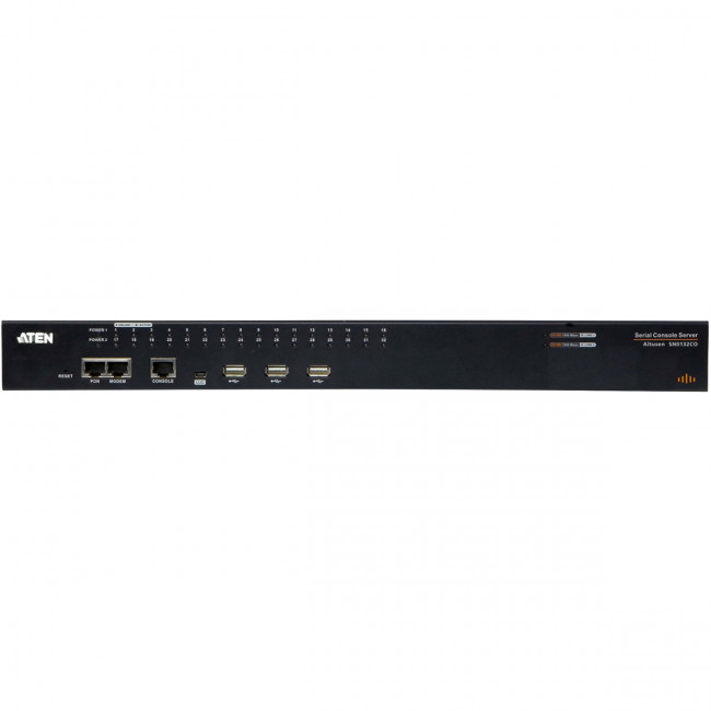 32-портовый консольный сервер для подключения устройств с последовательным интерфейсом ATEN SN0132CO — для бизнеса и офиса 32-портовый консольный сервер для подключения устройств с последовательным интерфейсом ATEN SN0132CO — для бизнеса и офиса