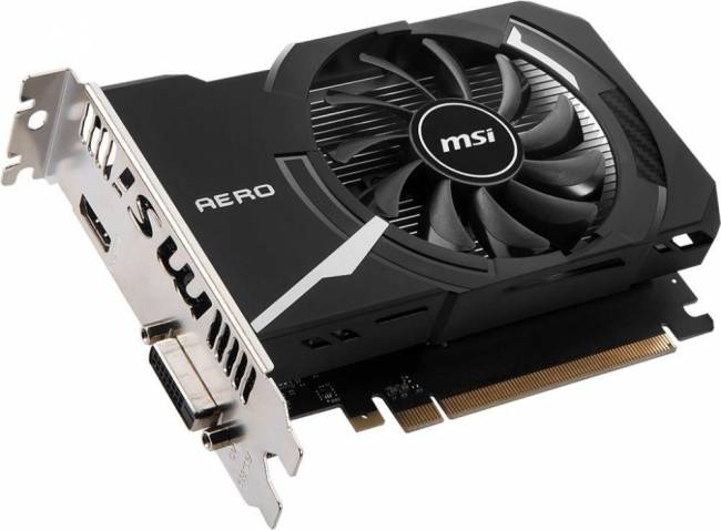 Видеокарта MSI GT 1030 AERO ITX 2GD4 OC — для бизнеса и офиса Видеокарта MSI GT 1030 AERO ITX 2GD4 OC — для бизнеса и офиса