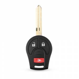 Корпус ключа NISSAN 2+1 кнопки NSN14\чип и бат. на корпусе\ с лого