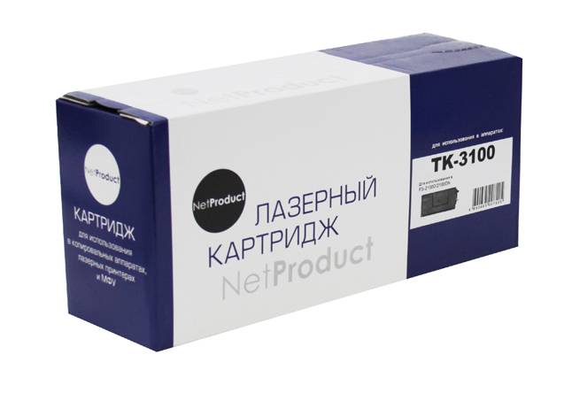 Тонер-картридж NetProduct (N-TK-3100) для Kyocera FS-2100D/DN/ECOSYS M3040dn, 12,5K — для бизнеса и офиса