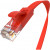 GCR Патч-корд PROF плоский прямой 1.5m, UTP медь кат.6, красный, 30 AWG, ethernet high speed 10 Гбит/с, RJ45, T568B, GCR-53084 Greenconnect GCR-53084 — для бизнеса и офиса