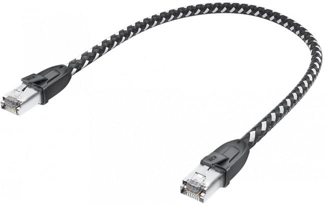 GCR Патч-корд PROF прямой 3.0m, UTP медь кат.6, STRONG черно-белый нейлон, ethernet high speed 10 Гбит/с, T568B, GCR-52778 Greenconnect RJ45(m) - RJ45(m) Cat.6 3м черно-белый — для бизнеса и офиса GCR Патч-корд PROF прямой 3.0m, UTP медь кат.6, STRONG черно-белый нейлон, ethernet high speed 10 Гбит/с, T568B, GCR-52778 Greenconnect RJ45(m) - RJ45(m) Cat.6 3м черно-белый — для бизнеса и офиса