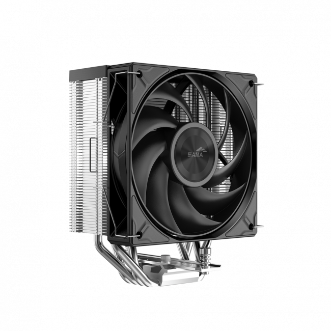 Кулер для процессора SAMA CPU Cooler A40-XXWNYXOX-G Black/silver — для бизнеса и офиса Кулер для процессора SAMA CPU Cooler A40-XXWNYXOX-G Black/silver — для бизнеса и офиса