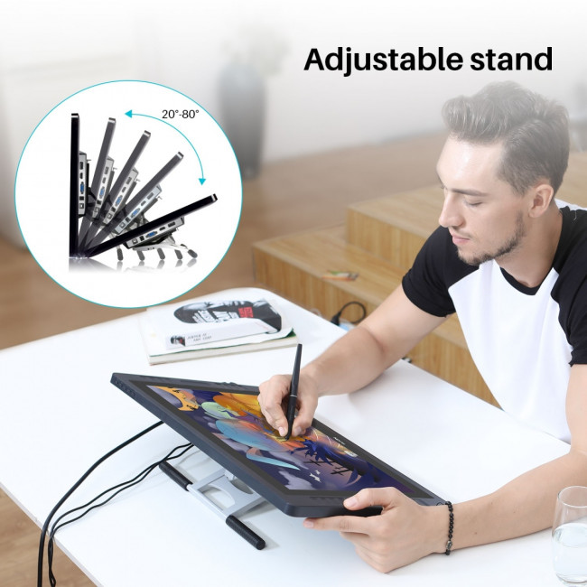 Интерактивный дисплей Huion KAMVAS Pro 20 — для бизнеса и офиса