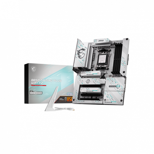 Материнская плата MSI B850 GAMING PLUS WIFI PZ — для бизнеса и офиса Материнская плата MSI B850 GAMING PLUS WIFI PZ — для бизнеса и офиса