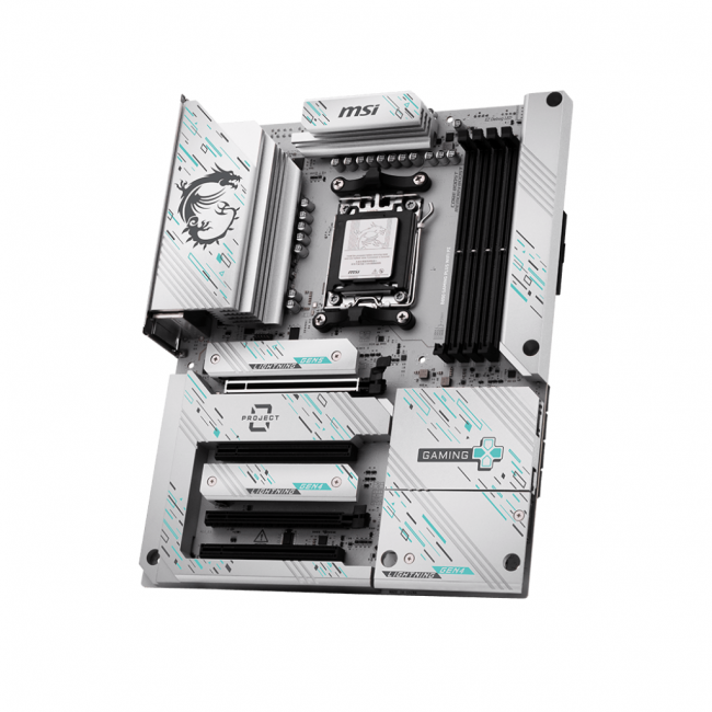 Материнская плата MSI B850 GAMING PLUS WIFI PZ — для бизнеса и офиса Материнская плата MSI B850 GAMING PLUS WIFI PZ — для бизнеса и офиса