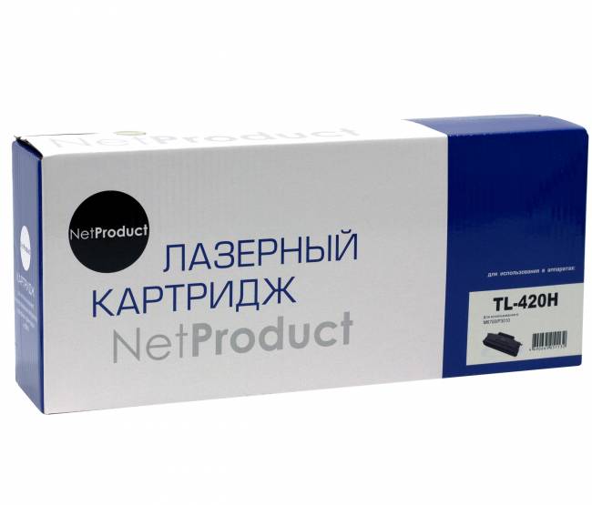 Тонер-картридж NetProduct (N-TL-420H) для Pantum M6700/P3010, 3K — для бизнеса и офиса