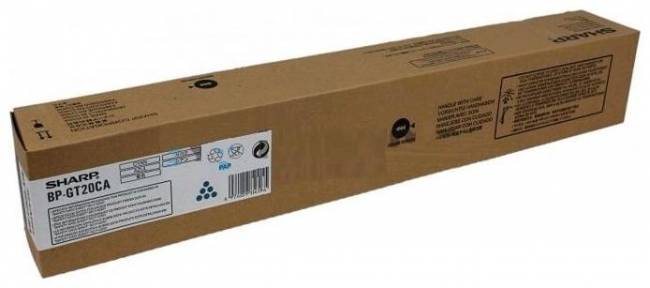 Тонер-картридж BPGT20CA для Sharp C-CUBE, 10К (O) бирюзовый — для бизнеса и офиса