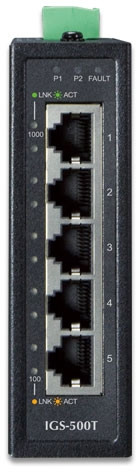 IGS-500T индустриальный неуправляемый коммутатор PLANET IGS-500T