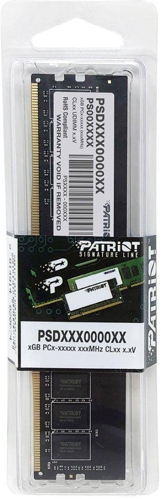 Память DDR4 16Gb 2666MHz Patriot PSD416G266681 — для бизнеса и офиса