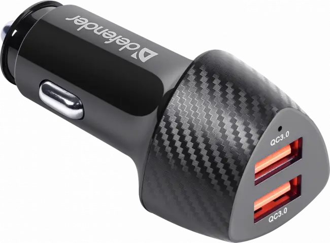 Defender Автомобильное ЗУ UCA-81 2xUSB QC3.0, 36W Defender 83845 — для бизнеса и офиса
