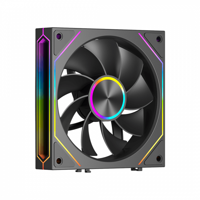 Кулер для корпуса PCCooler F3 X120R ARGB BK — для бизнеса и офиса