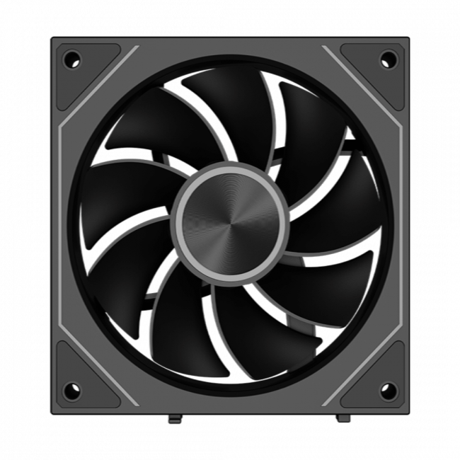 Кулер для корпуса PCCooler F3 X120R ARGB BK — для бизнеса и офиса